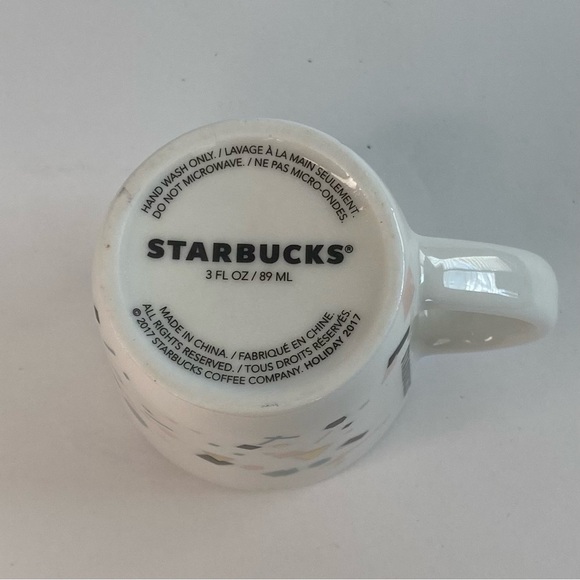 Starbucks Coffee JOY Demitasse Mini Mug Cup Espresso 3oz - Picture 5 of 8